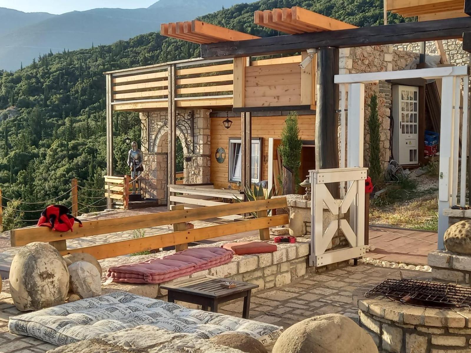 Rahoni Park & Suites Dhërmi Buitenkant foto